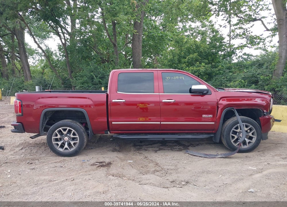 2016 GMC SIERRA 1500 SLT VIN: 3GTU2NEC6GG203136