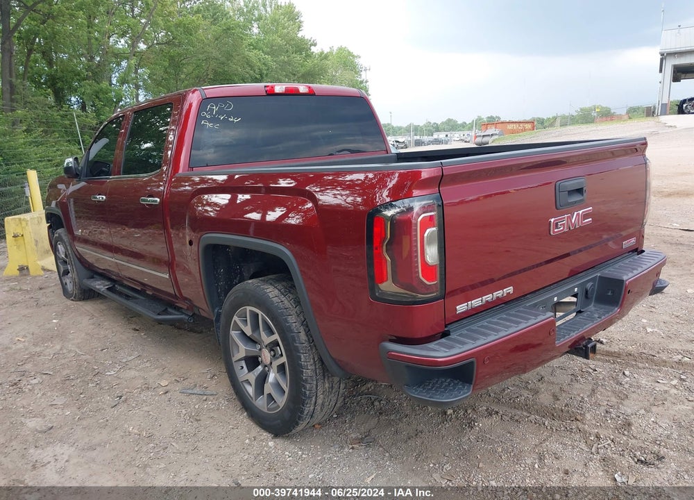 2016 GMC SIERRA 1500 SLT VIN: 3GTU2NEC6GG203136