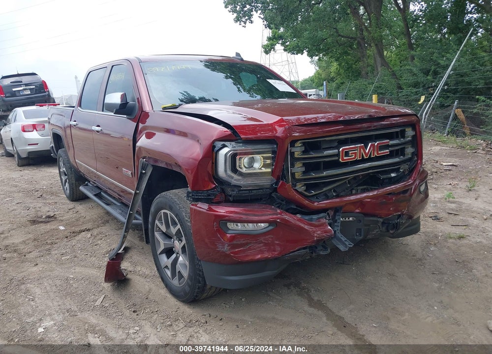 2016 GMC SIERRA 1500 SLT VIN: 3GTU2NEC6GG203136