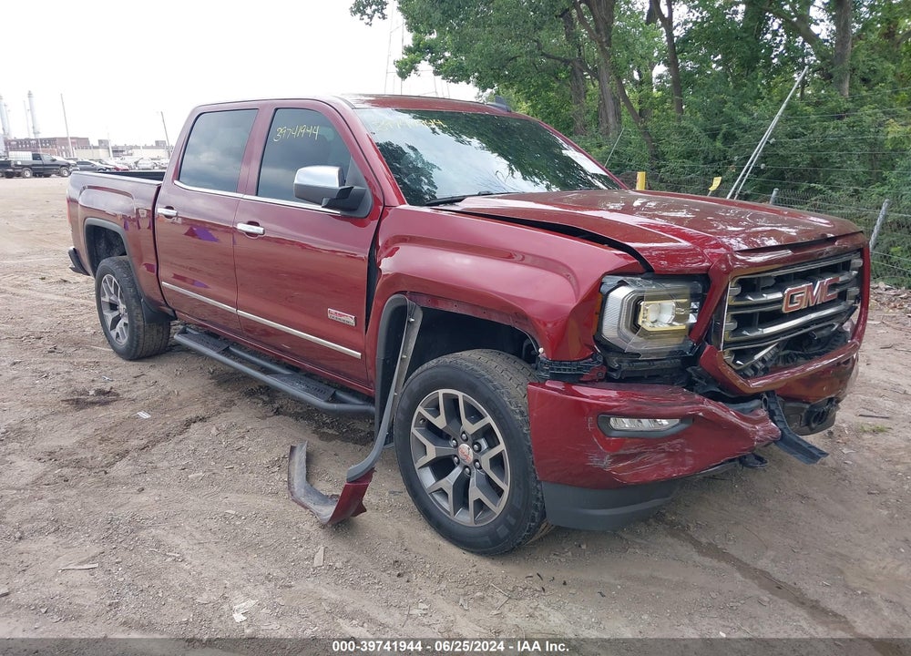 2016 GMC SIERRA 1500 SLT VIN: 3GTU2NEC6GG203136