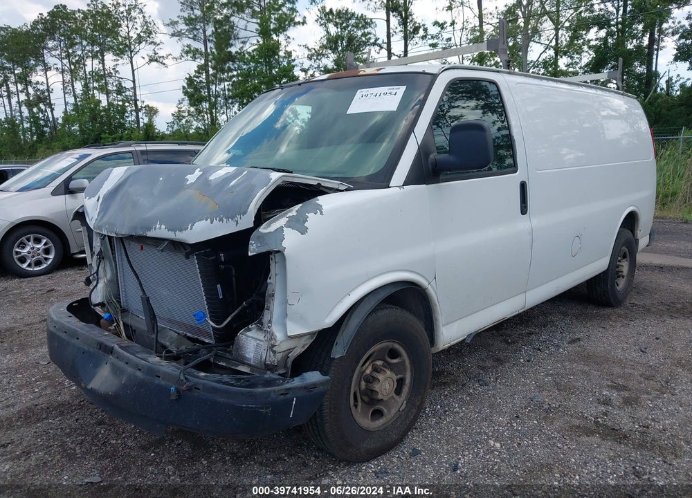 2008 CHEVROLET EXPRESS WORK VAN VIN: 1GCGG25C781102667
