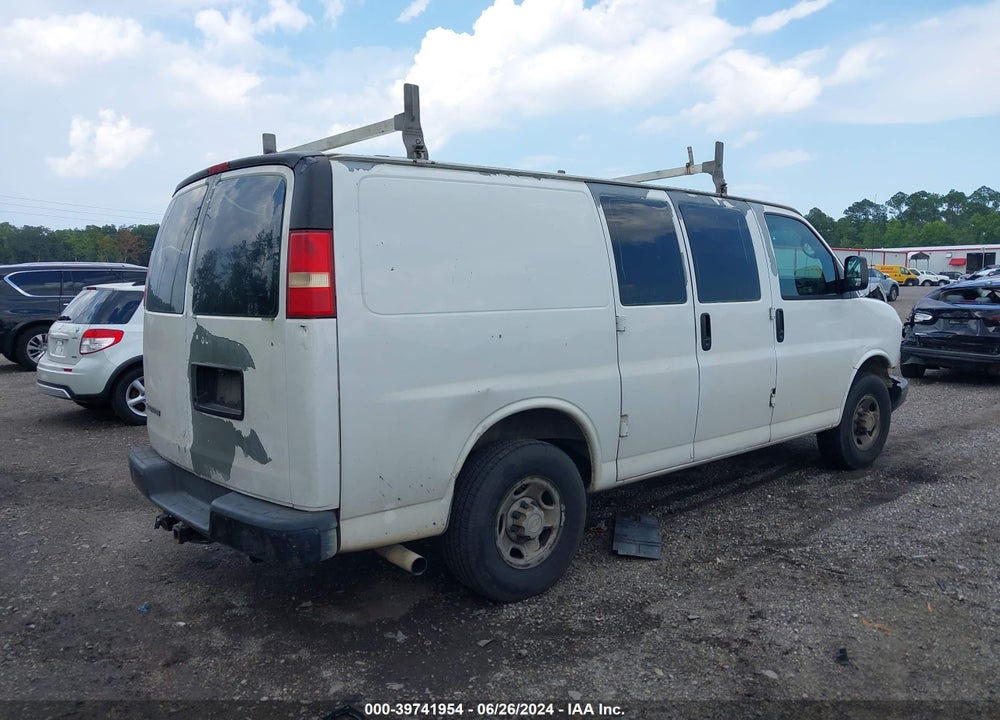 2008 CHEVROLET EXPRESS WORK VAN VIN: 1GCGG25C781102667