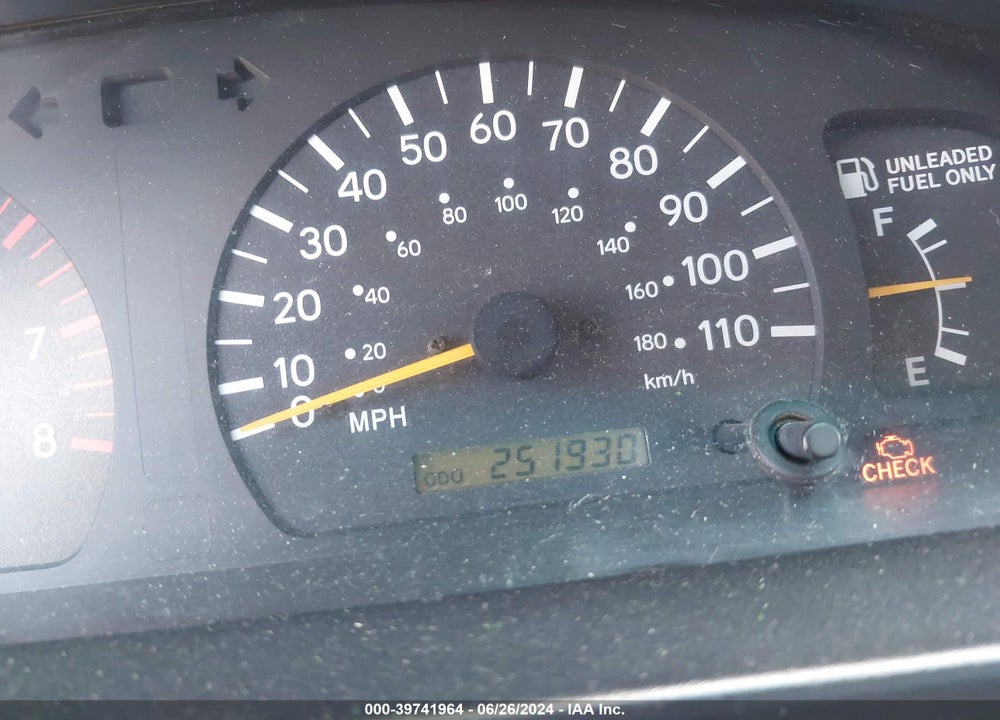 1998 TOYOTA TACOMA VIN: 4TANL42N0WZ148498