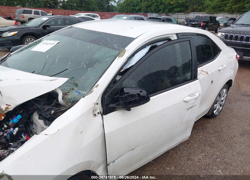 2016 TOYOTA COROLLA LE VIN: 5YFBURHE7GP454330