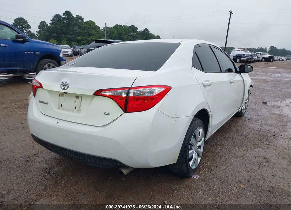 2016 TOYOTA COROLLA LE VIN: 5YFBURHE7GP454330