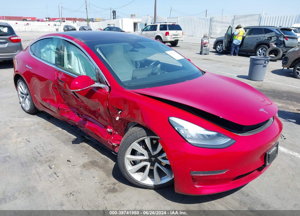 2019 TESLA MODEL 3 LONG RANGE/PERFORMANCE VIN: 5YJ3E1EB2KF391865