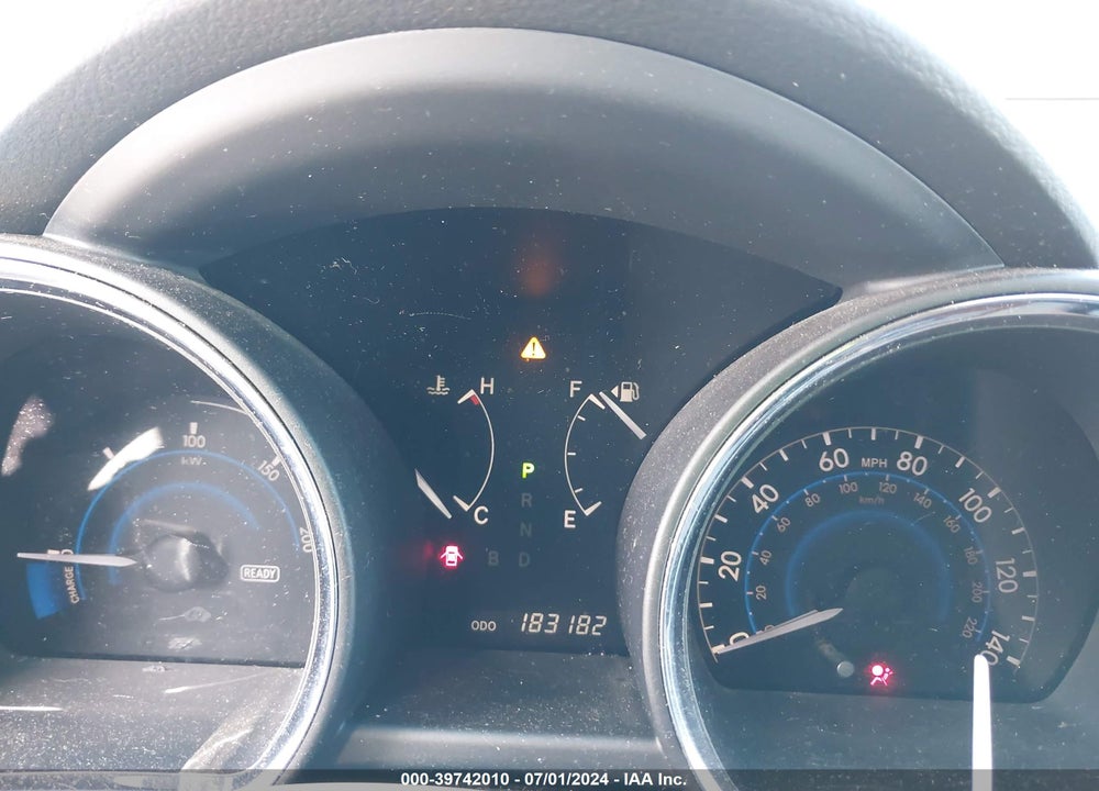 2012 TOYOTA HIGHLANDER HYBRID LIMITED V6 VIN: JTEDC3EH4C2007465