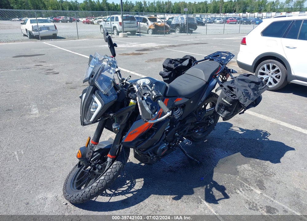 2022 KTM 390 ADVENTURE VIN: MD2JGJ406NC243103