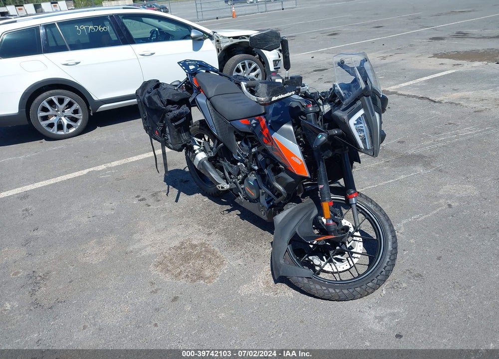 2022 KTM 390 ADVENTURE VIN: MD2JGJ406NC243103