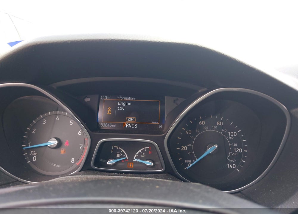 2015 FORD FOCUS TITANIUM VIN: 1FADP3N28FL240435