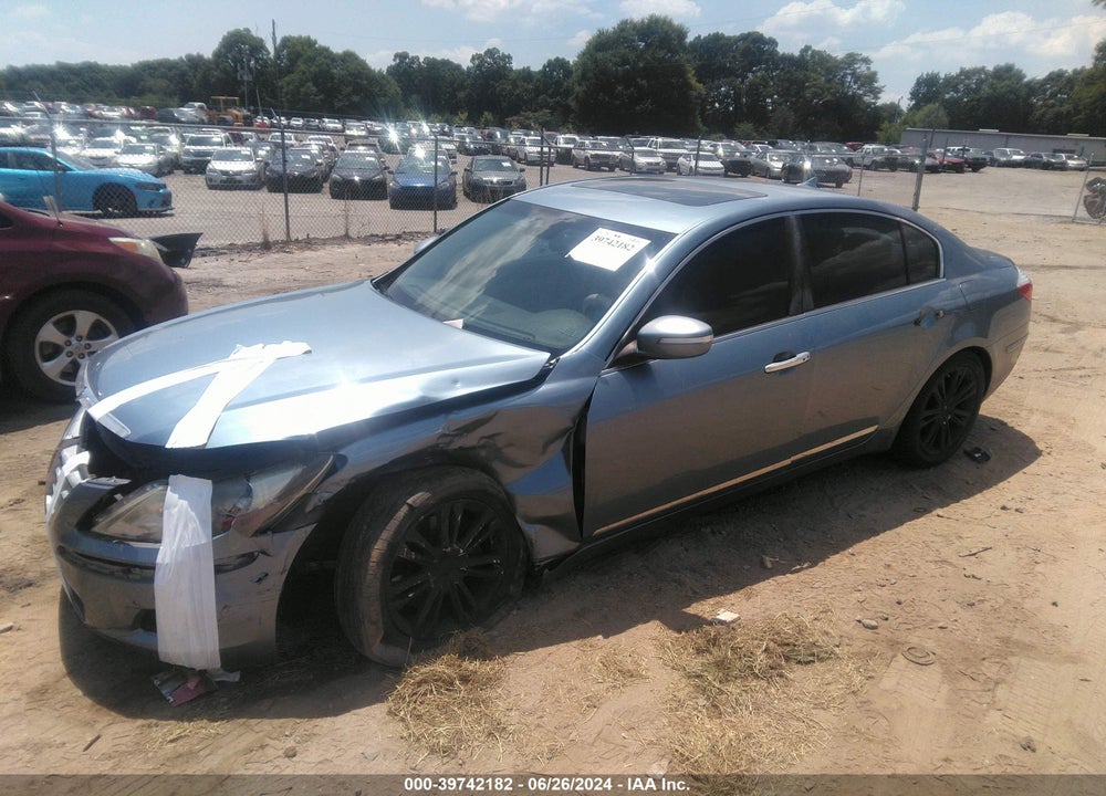 2009 HYUNDAI GENESIS 4.6 VIN: KMHGC46F39U044942
