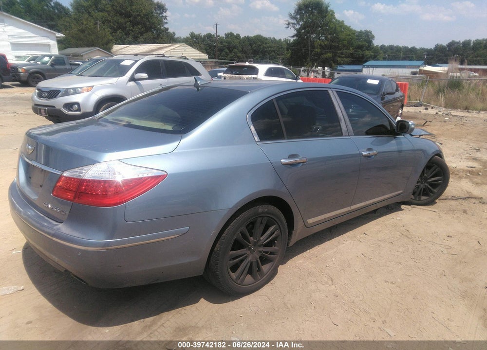 2009 HYUNDAI GENESIS 4.6 VIN: KMHGC46F39U044942