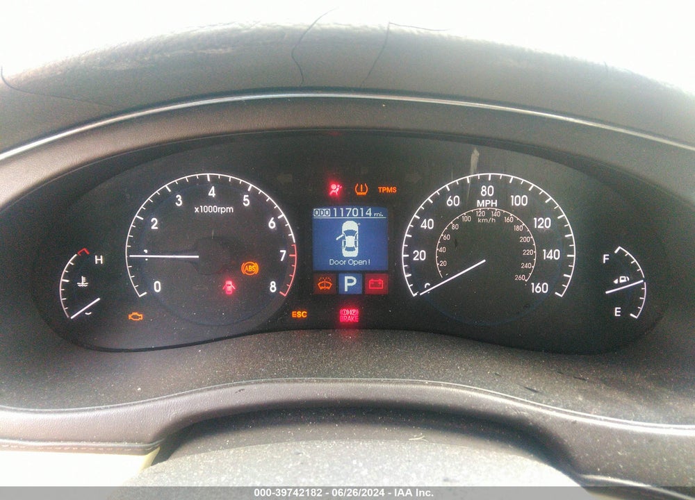 2009 HYUNDAI GENESIS 4.6 VIN: KMHGC46F39U044942