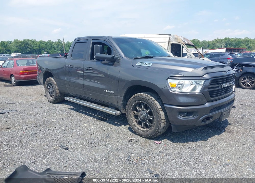 2019 RAM 1500 BIG HORN/LONE STAR QUAD CAB 4X4 6'4 BOX VIN: 1C6SRFBT8KN575226