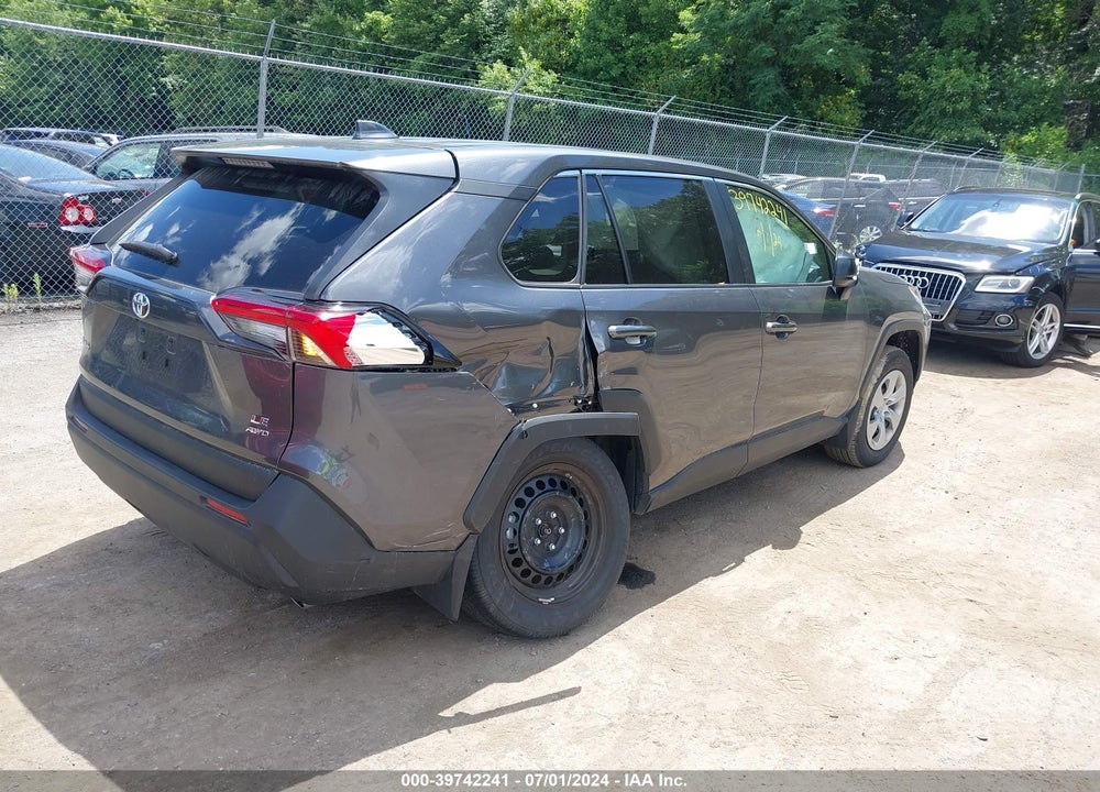 2022 TOYOTA RAV4 LE VIN: 2T3F1RFV0NC320048