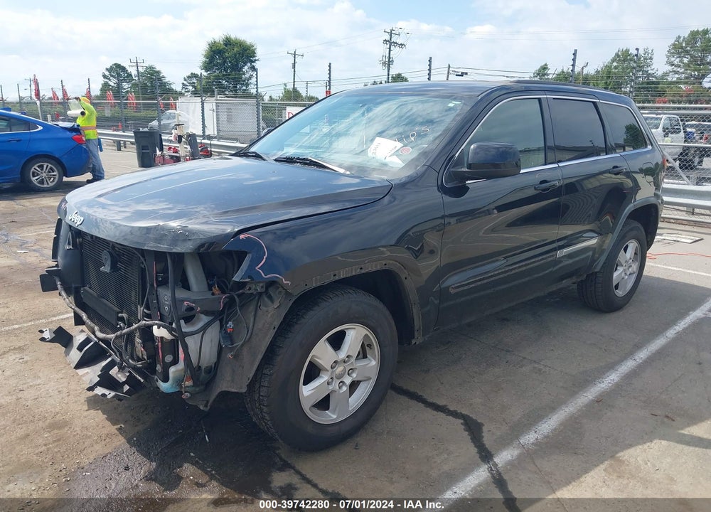 2012 JEEP GRAND CHEROKEE LAREDO VIN: 1C4RJEAG1CC201762