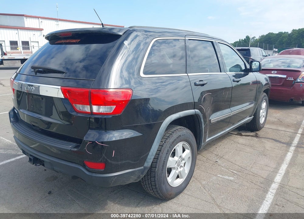 2012 JEEP GRAND CHEROKEE LAREDO VIN: 1C4RJEAG1CC201762
