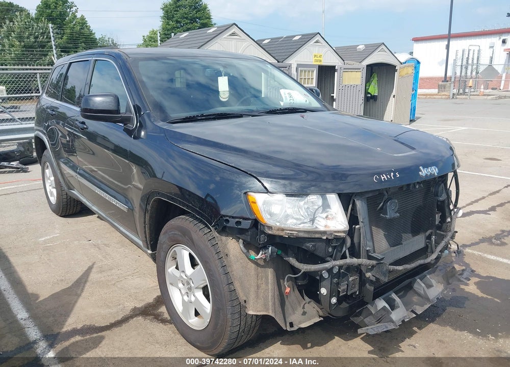 2012 JEEP GRAND CHEROKEE LAREDO VIN: 1C4RJEAG1CC201762