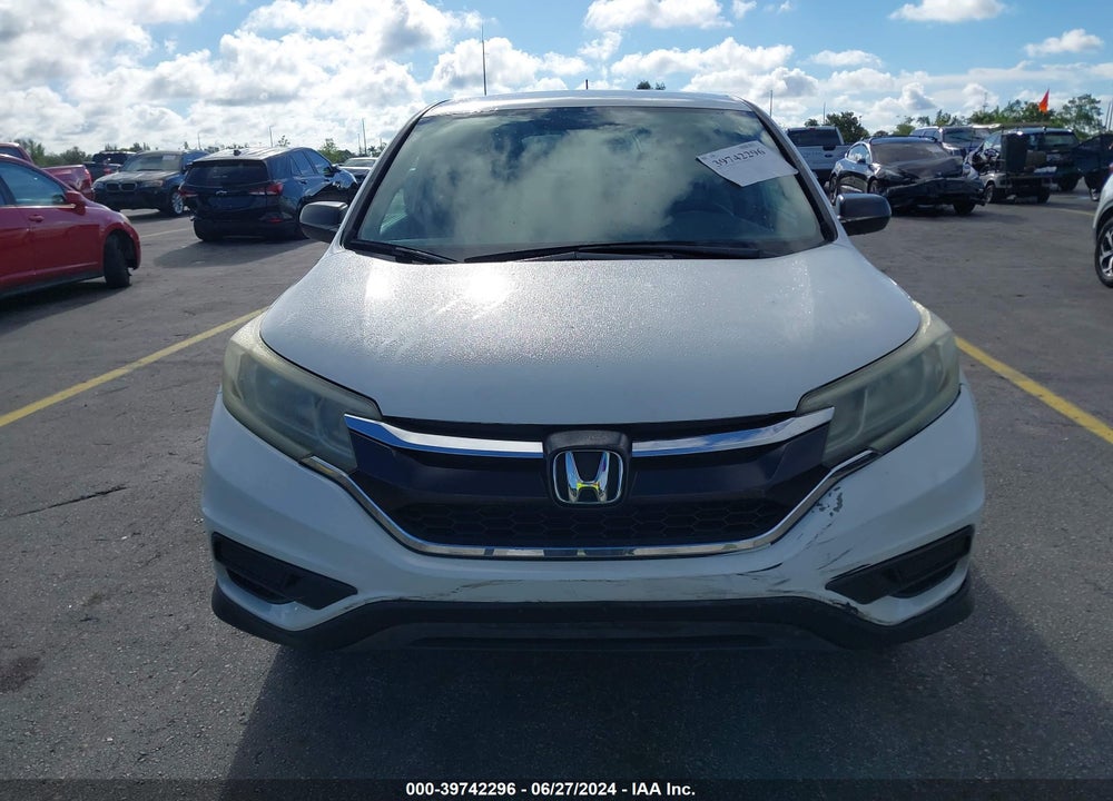 2016 HONDA CR-V SE VIN: 5J6RM3H4XGL013894