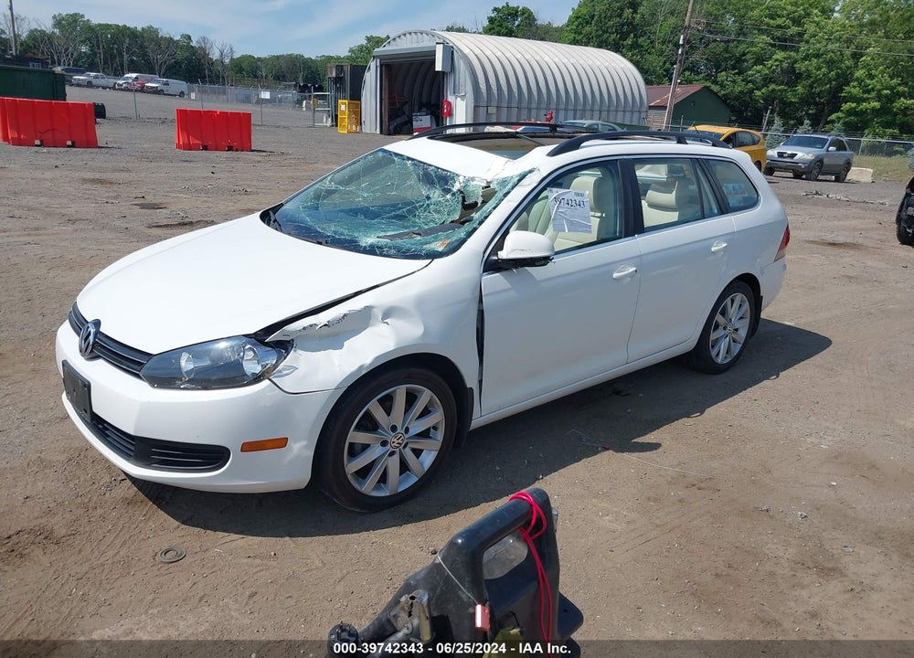 2013 VOLKSWAGEN JETTA SPORTWAGEN 2.5L SE VIN: 3VWPP7AJ3DM668143