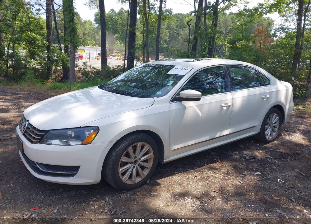 2013 VOLKSWAGEN PASSAT 2.5L SEL VIN: 1VWCP7A38DC013719
