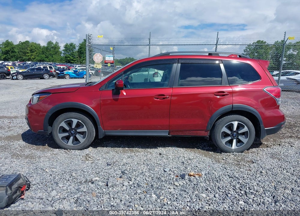 2018 SUBARU FORESTER 2.5I PREMIUM VIN: JF2SJADC7JH451544