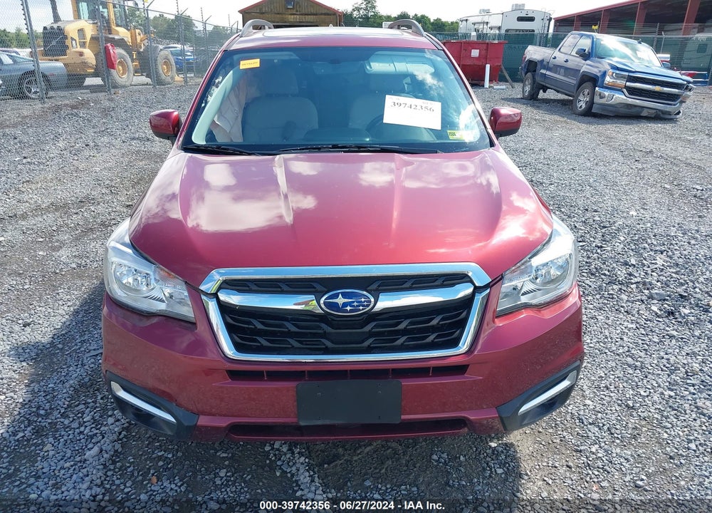 2018 SUBARU FORESTER 2.5I PREMIUM VIN: JF2SJADC7JH451544