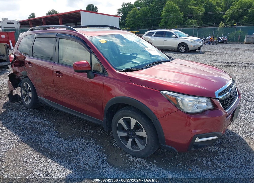 2018 SUBARU FORESTER 2.5I PREMIUM VIN: JF2SJADC7JH451544