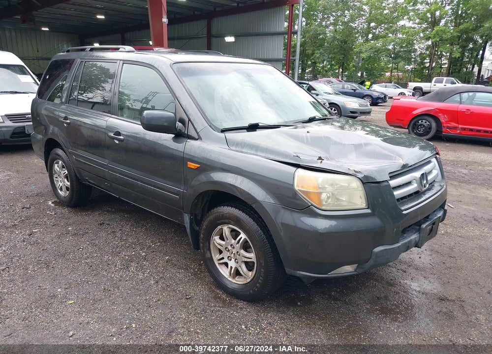 2006 HONDA PILOT EX-L VIN: 2HKYF18596H563549
