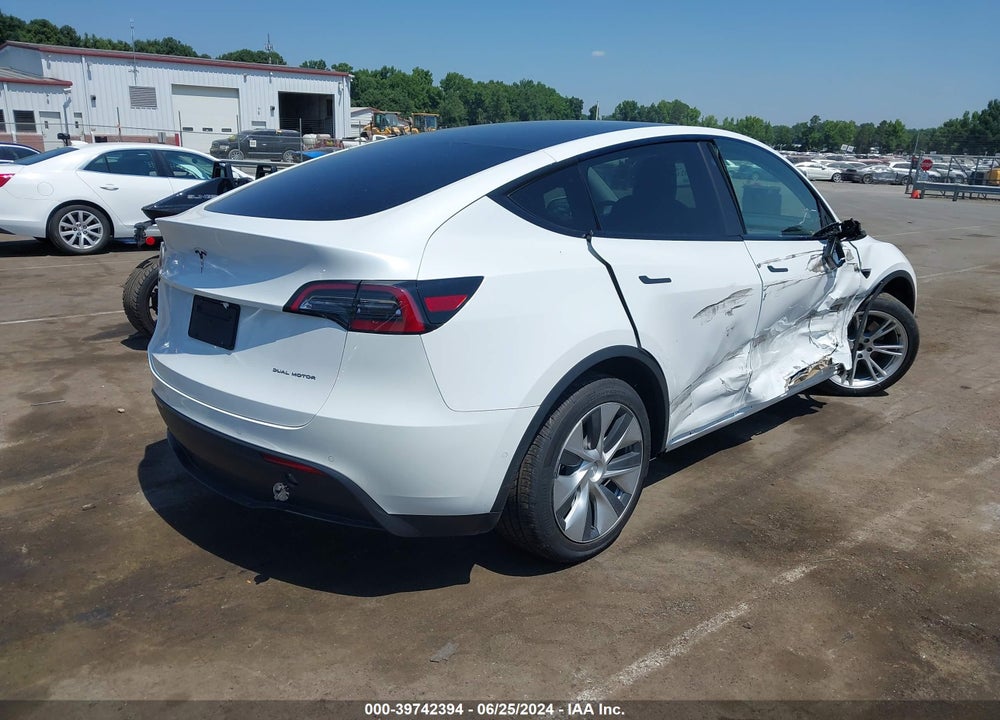 2021 TESLA MODEL Y LONG RANGE DUAL MOTOR ALL-WHEEL DRIVE VIN: 5YJYGDEE3MF157068