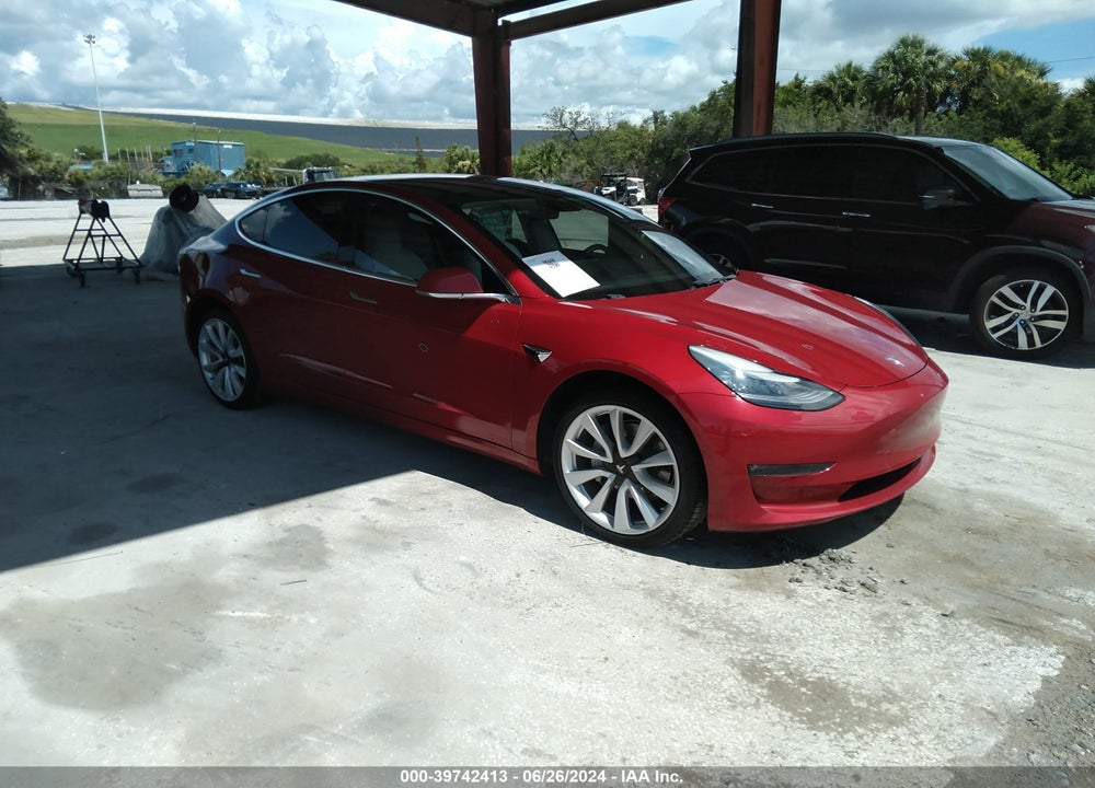 2018 TESLA MODEL 3 LONG RANGE/PERFORMANCE VIN: 5YJ3E1EB8JF122395