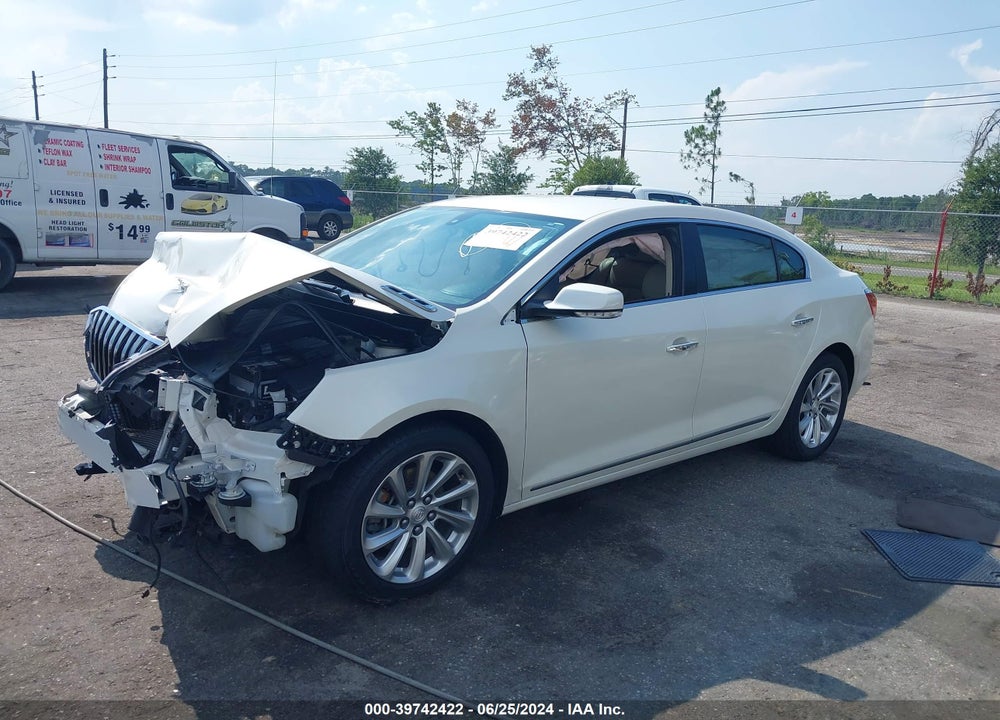 2014 BUICK LACROSSE LEATHER GROUP VIN: 1G4GB5G37EF160642