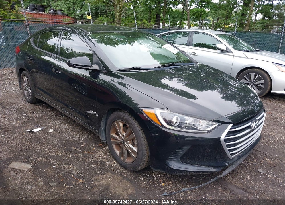 2018 HYUNDAI ELANTRA SEL VIN: 5NPD84LFXJH381569