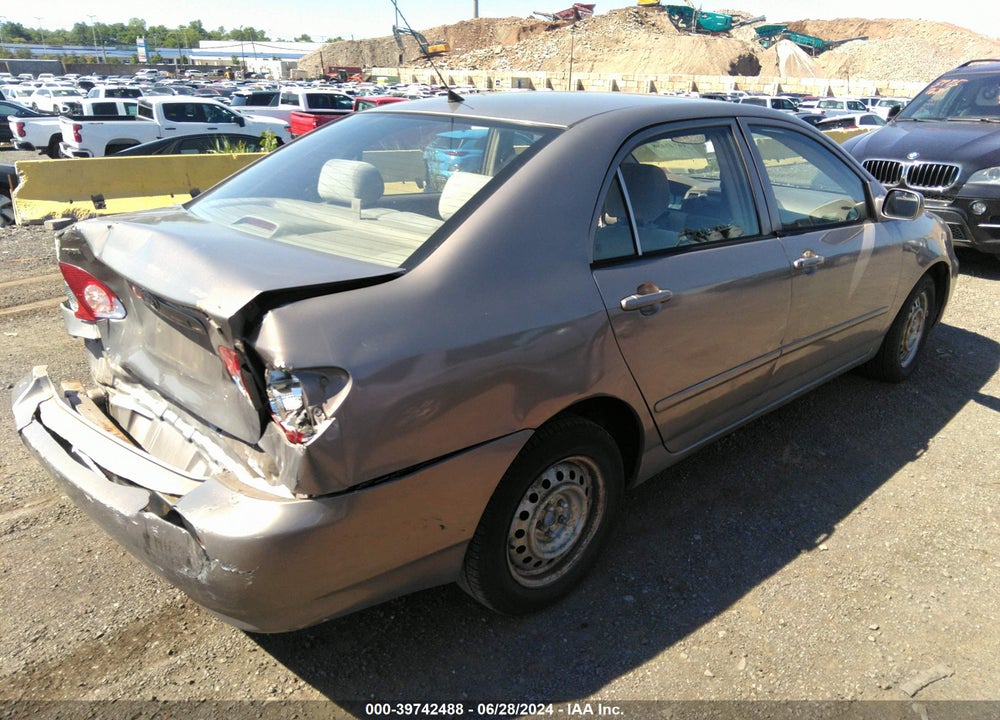 2003 TOYOTA COROLLA LE VIN: 2T1BR32E53C009277