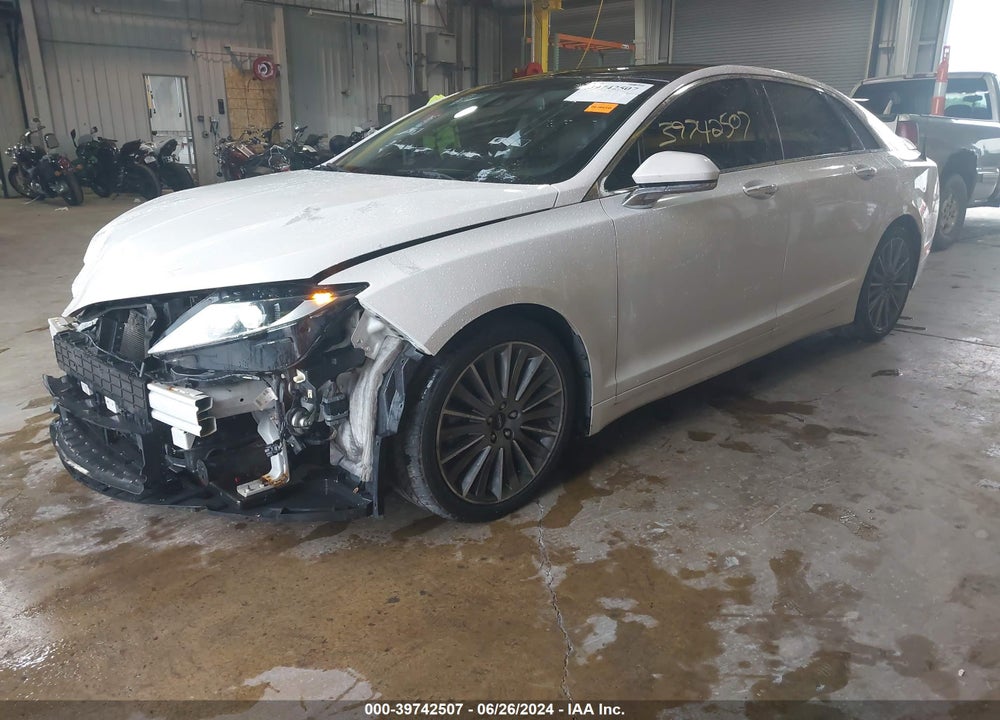 2013 LINCOLN MKZ VIN: 3LN6L2J92DR827574