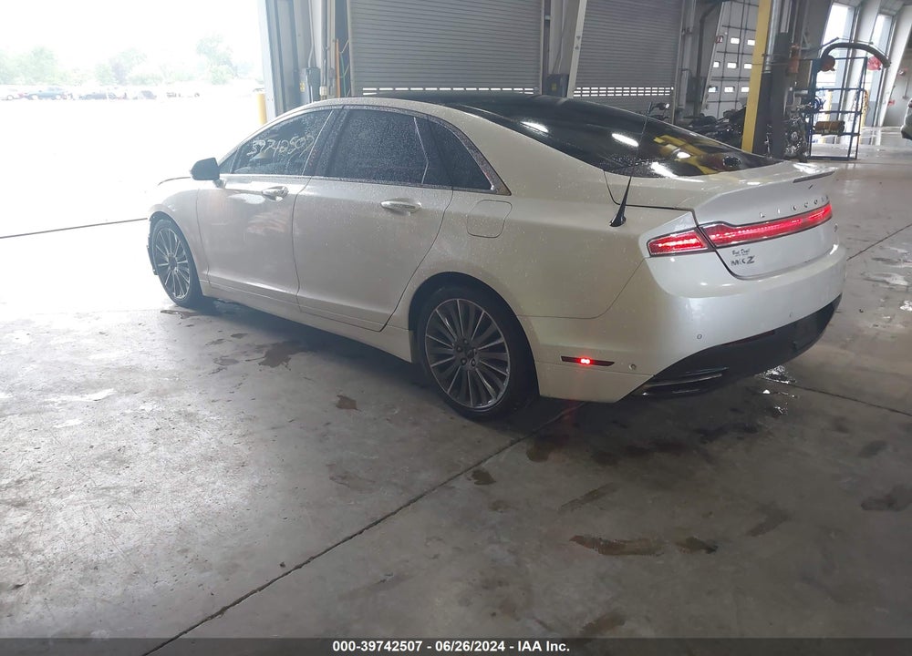 2013 LINCOLN MKZ VIN: 3LN6L2J92DR827574