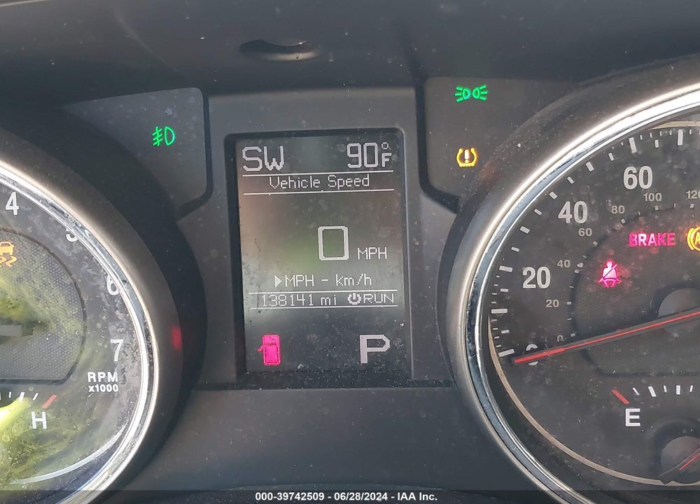 2012 JEEP GRAND CHEROKEE LAREDO VIN: 1C4RJFAG9CC125116