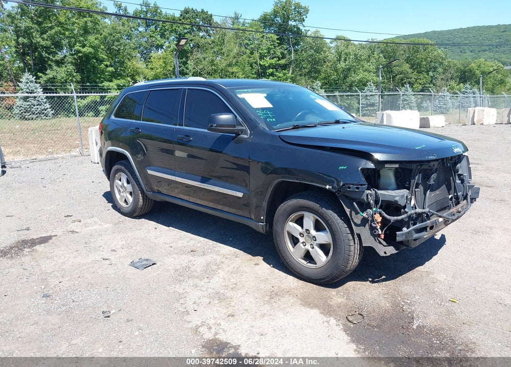 2012 JEEP GRAND CHEROKEE LAREDO VIN: 1C4RJFAG9CC125116