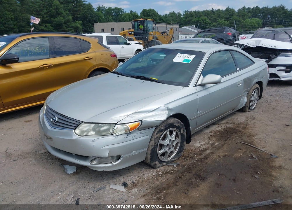 2002 TOYOTA CAMRY SOLARA SE VIN: 2T1CE22P12C007567
