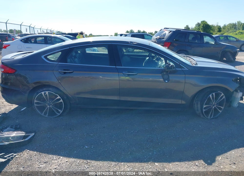 2019 FORD FUSION TITANIUM VIN: 3FA6P0D95KR241933
