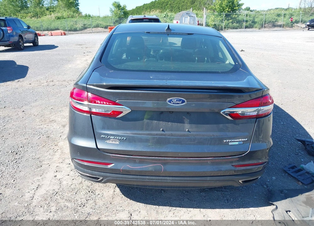 2019 FORD FUSION TITANIUM VIN: 3FA6P0D95KR241933