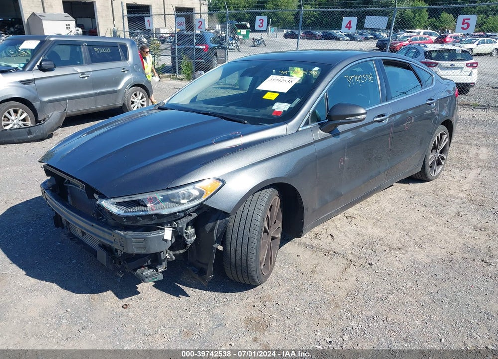 2019 FORD FUSION TITANIUM VIN: 3FA6P0D95KR241933