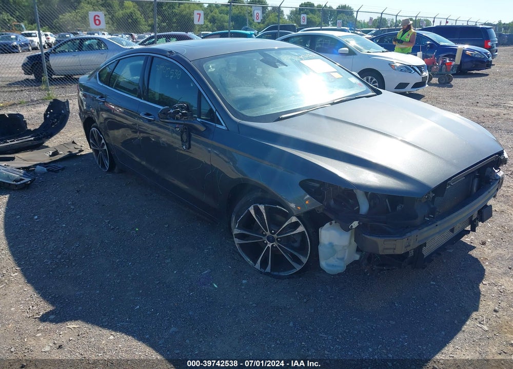 2019 FORD FUSION TITANIUM VIN: 3FA6P0D95KR241933