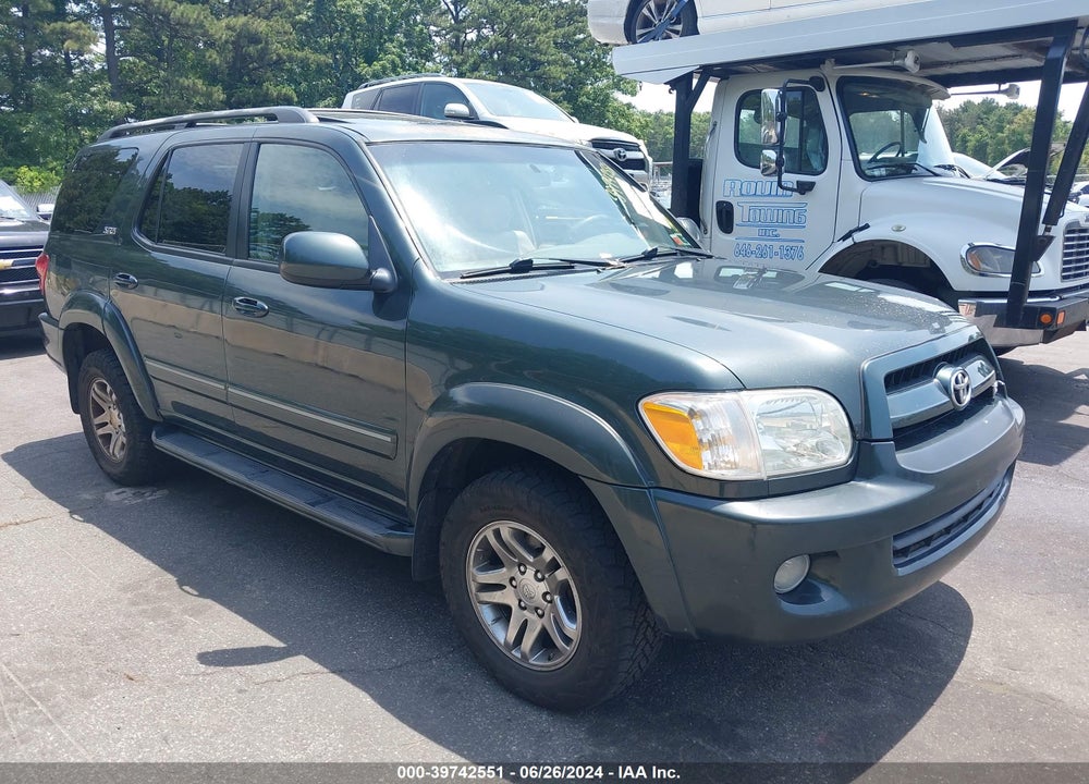 2007 TOYOTA SEQUOIA SR5 V8 VIN: 5TDBT44A97S291244