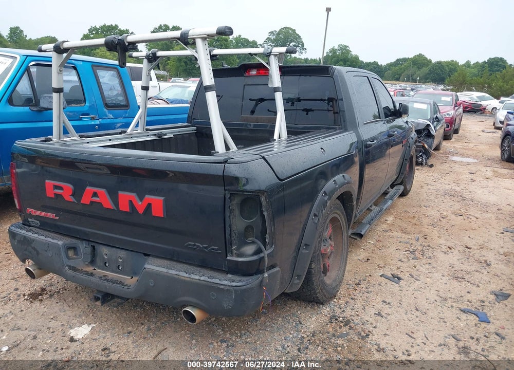 2017 RAM 1500 REBEL 4X4 5'7 BOX VIN: 1C6RR7YT7HS507408