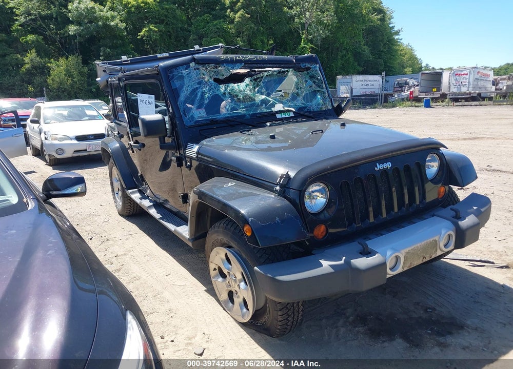 2013 JEEP WRANGLER UNLIMITED SAHARA VIN: 1C4BJWEG6DL691621
