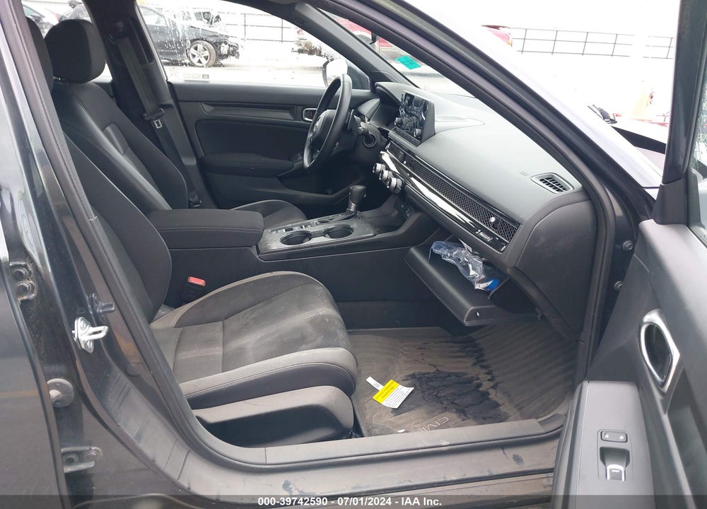 2022 HONDA CIVIC SPORT VIN: 2HGFE2F54NH582666