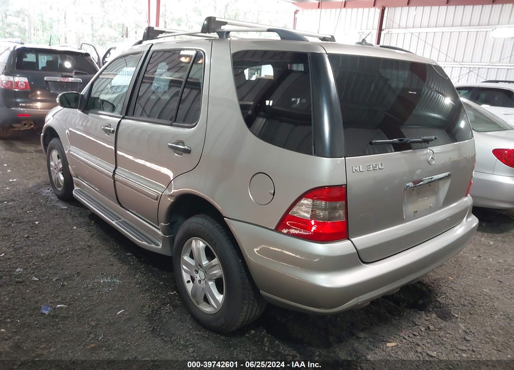 2005 MERCEDES-BENZ ML 350 4MATIC VIN: 4JGAB57E35A539108