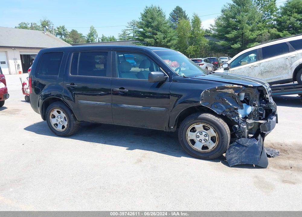 2014 HONDA PILOT LX VIN: 5FNYF4H22EB029992