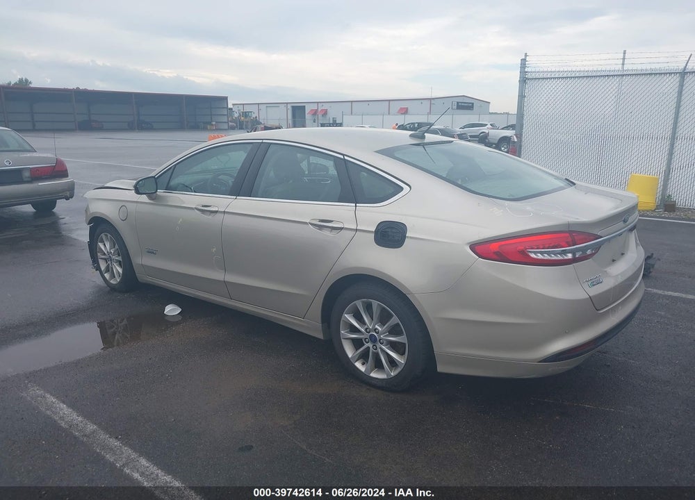 2017 FORD FUSION ENERGI SE LUXURY VIN: 3FA6P0PU5HR121994